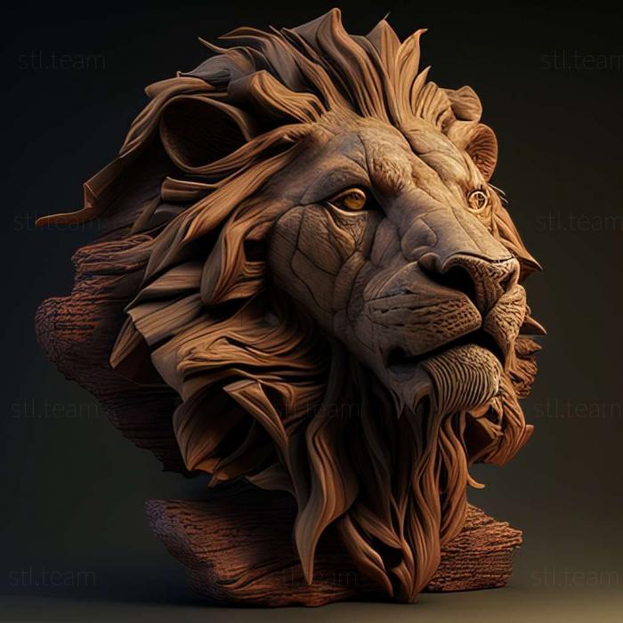 3D model Scar FROM the Lion King (STL)